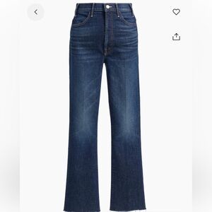 Mother Hustler flood jeans